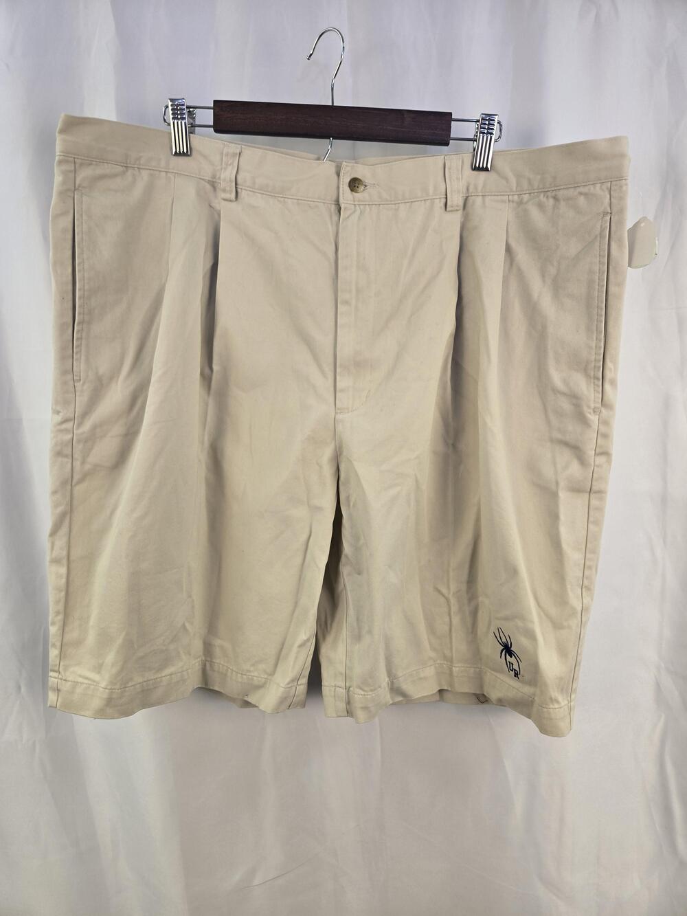 Richmond Spiders Shorts Mens 42 Beige Khaki NCAA Golf Cutter & Buck Cotton